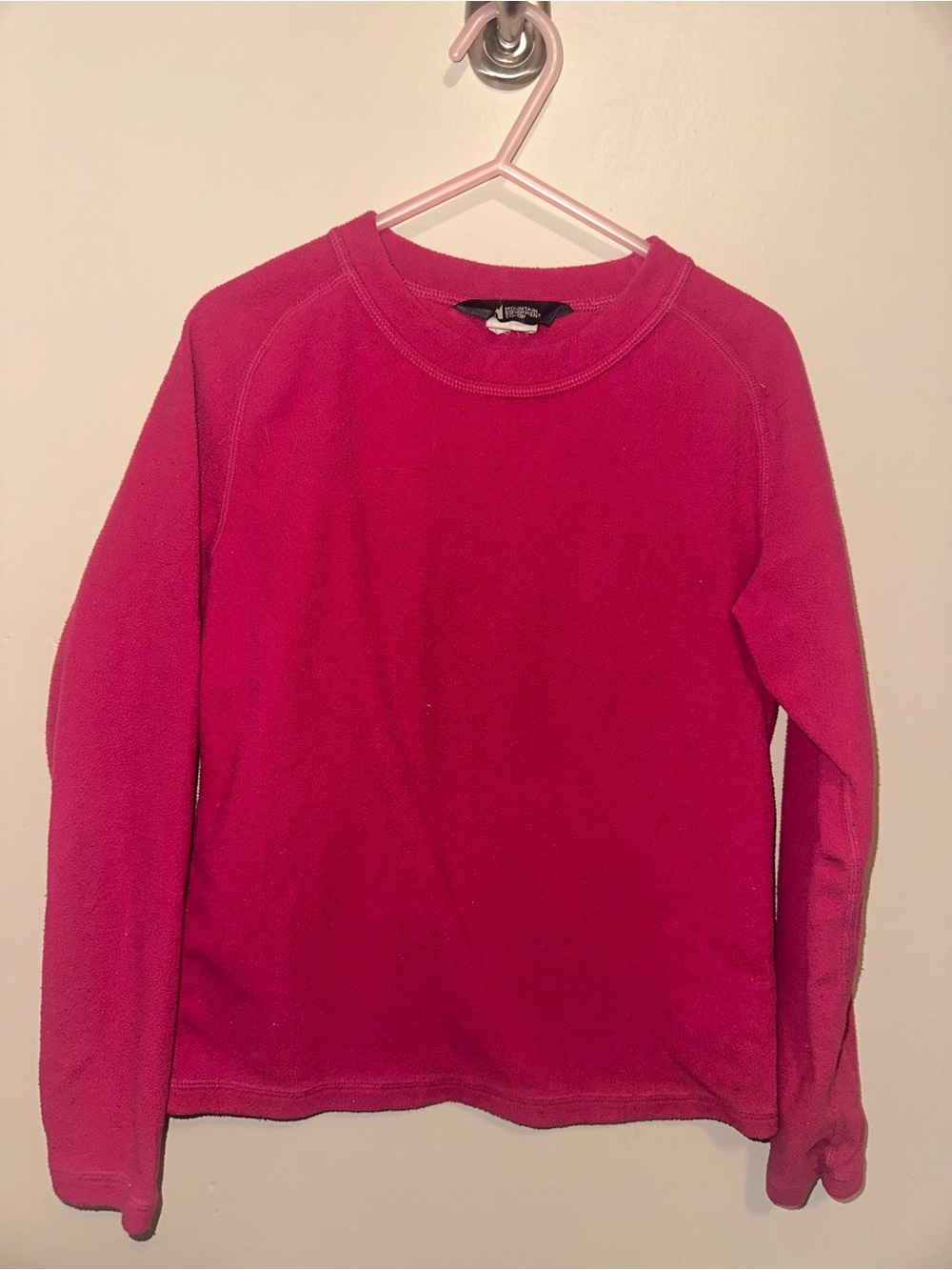 MEC Girls Pink Fleece Pullover Sweater
